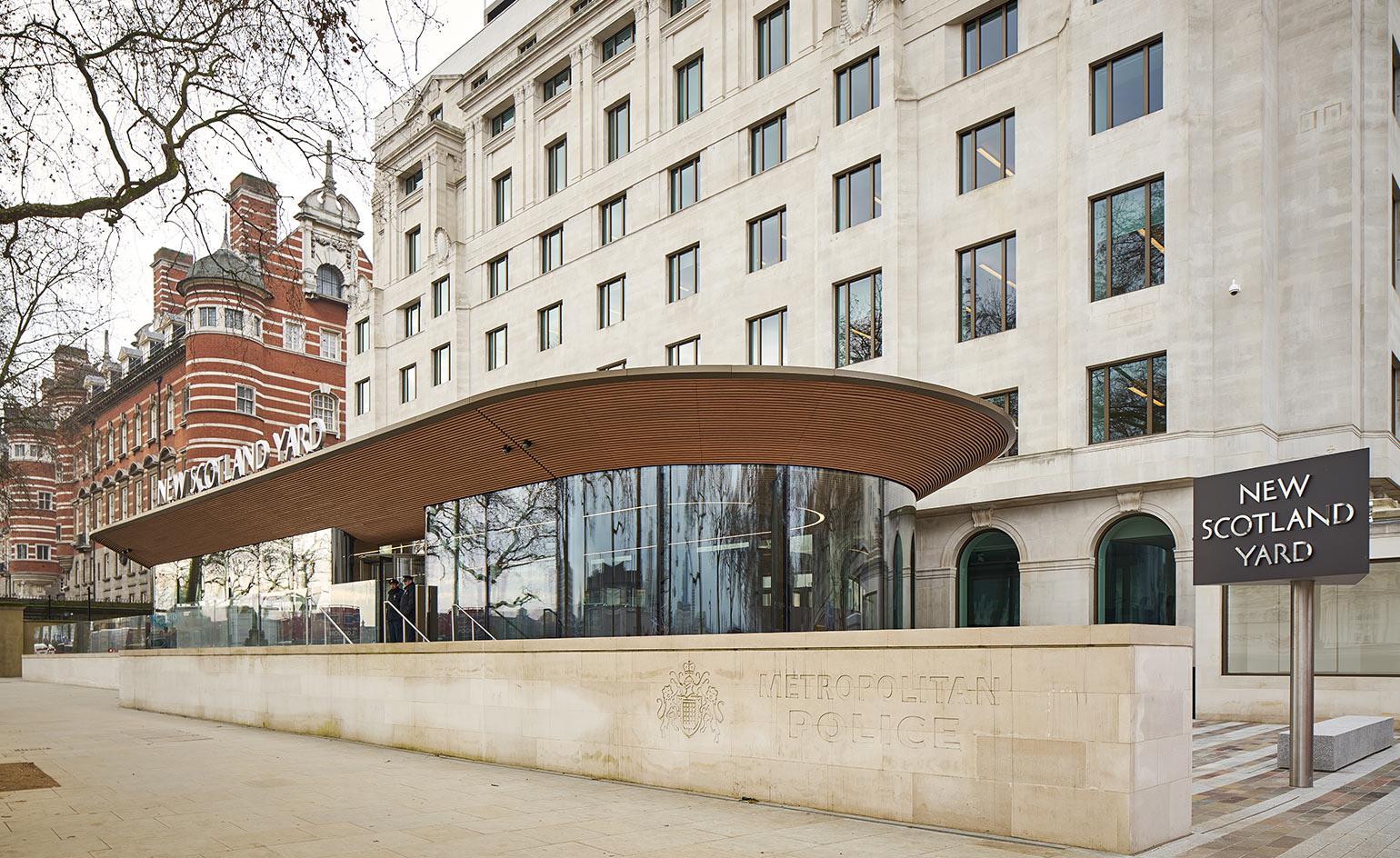 new scotland yard by ahmm london