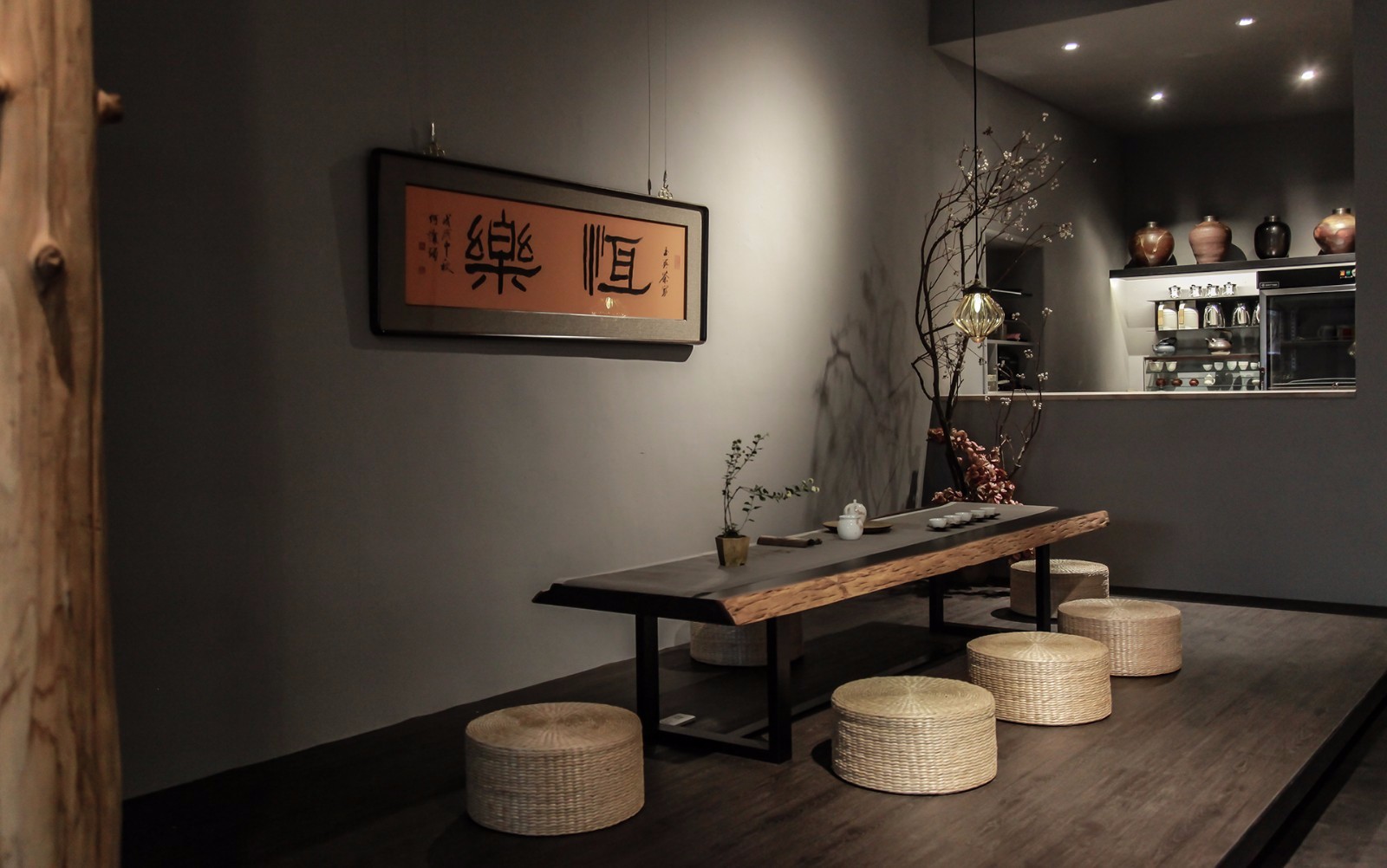 城市一隅,古朴禅境小茶馆 | sw 8. studio