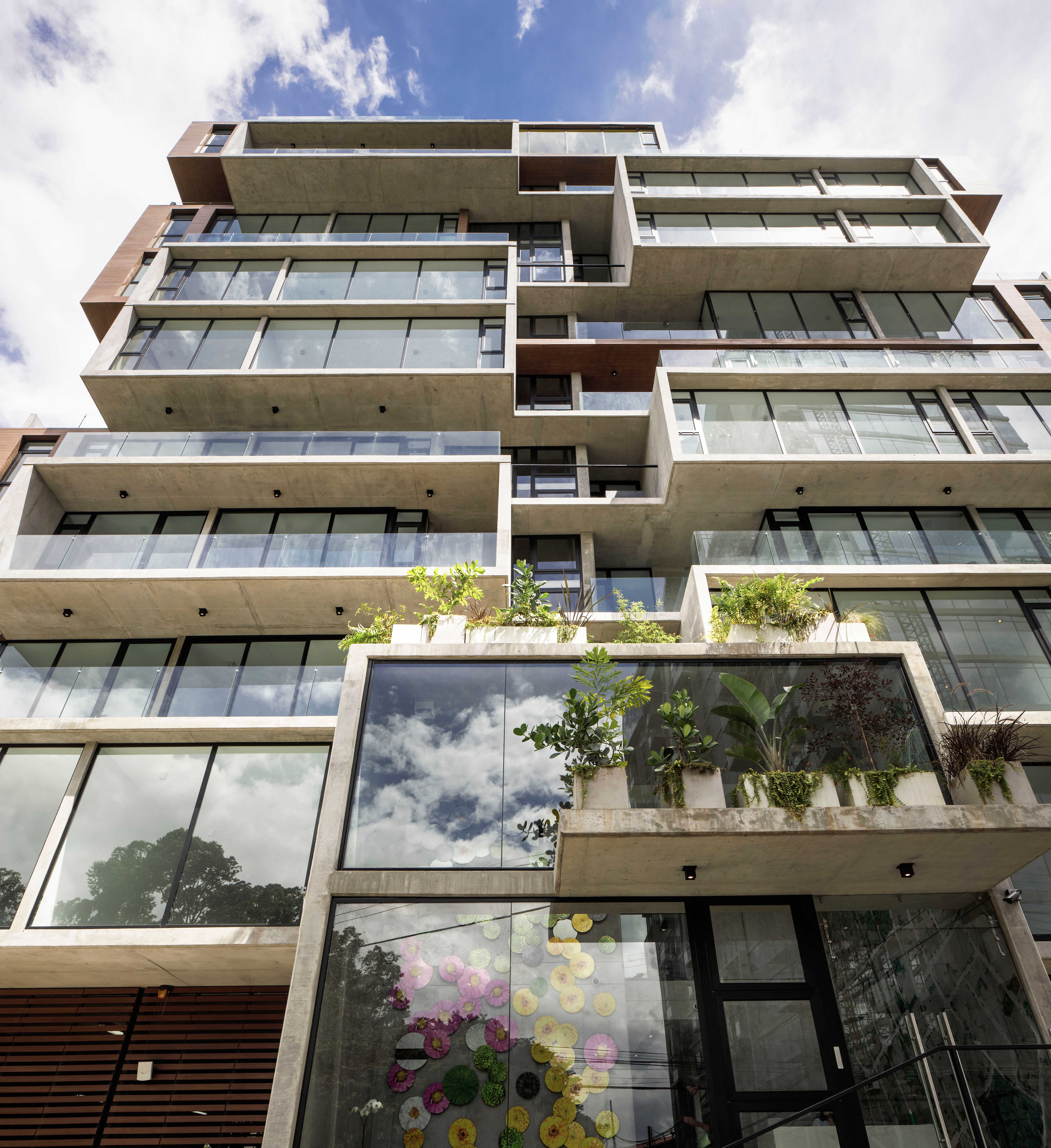 one apartment building