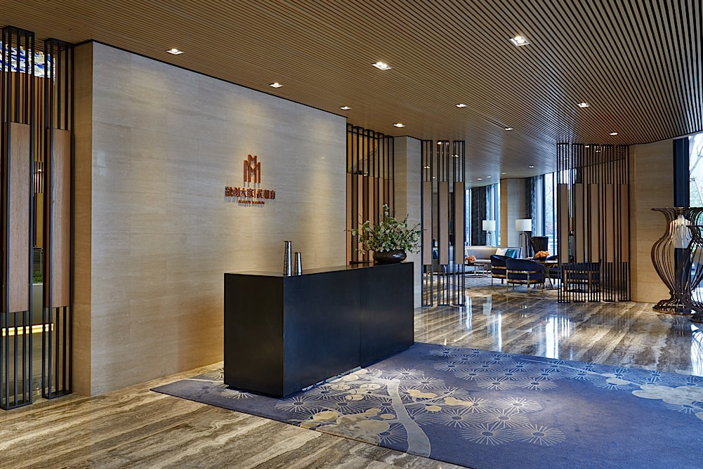 项目名称:融创候潮府售楼处 项目地点:中国杭州 建筑面积: 1180㎡