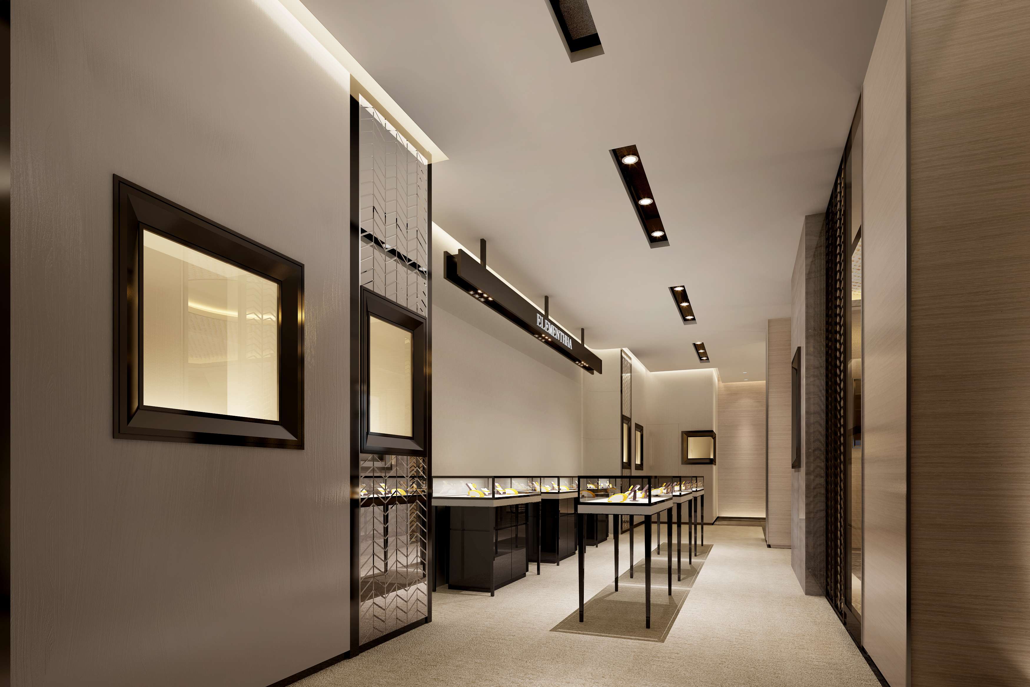 ledao设计 深圳时尚元素荟珠宝会所