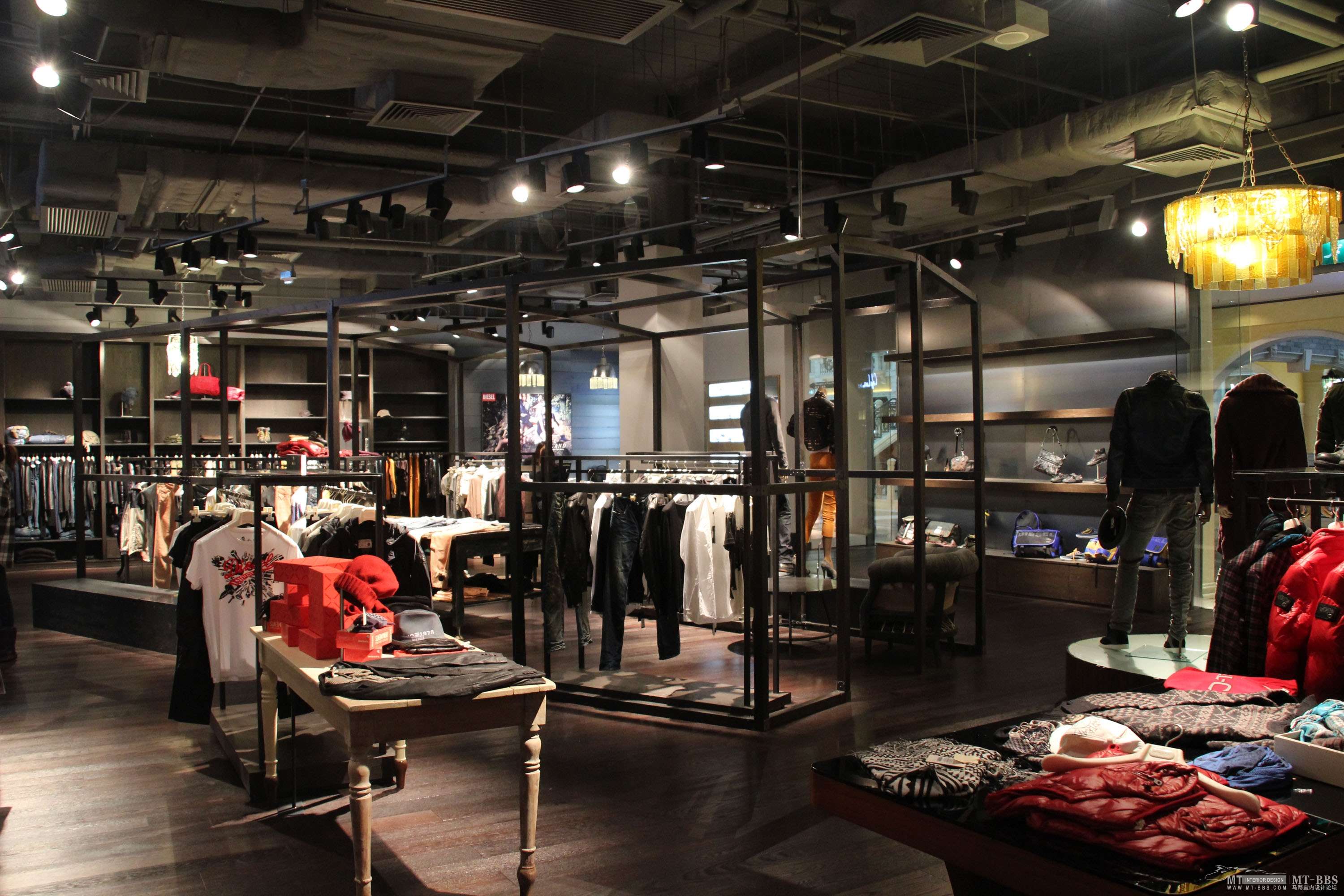 diesel 澳门大运河购物中心意大利diesel专卖店施工图