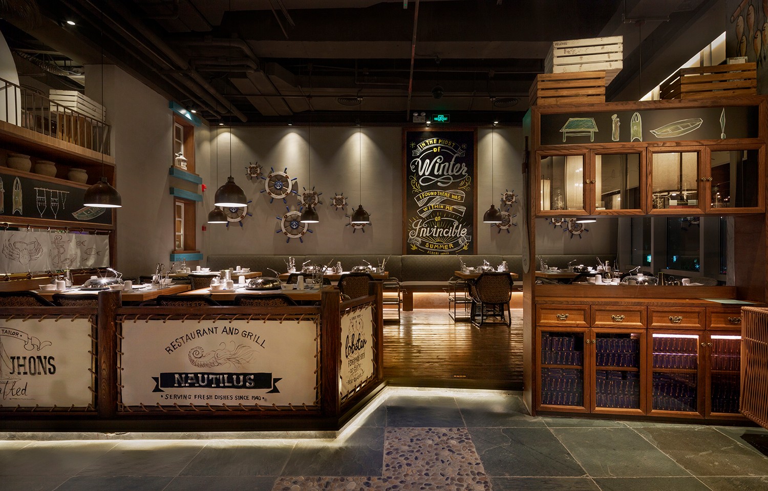 四川味餐厅设计 主题餐厅设计:炭舍,一家川味风情餐厅