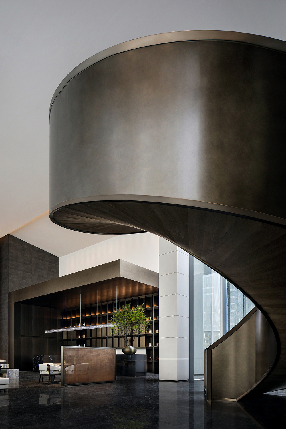 ccd.郑中新作 广州「保利·拾光年」售楼处 效果图和实景照片