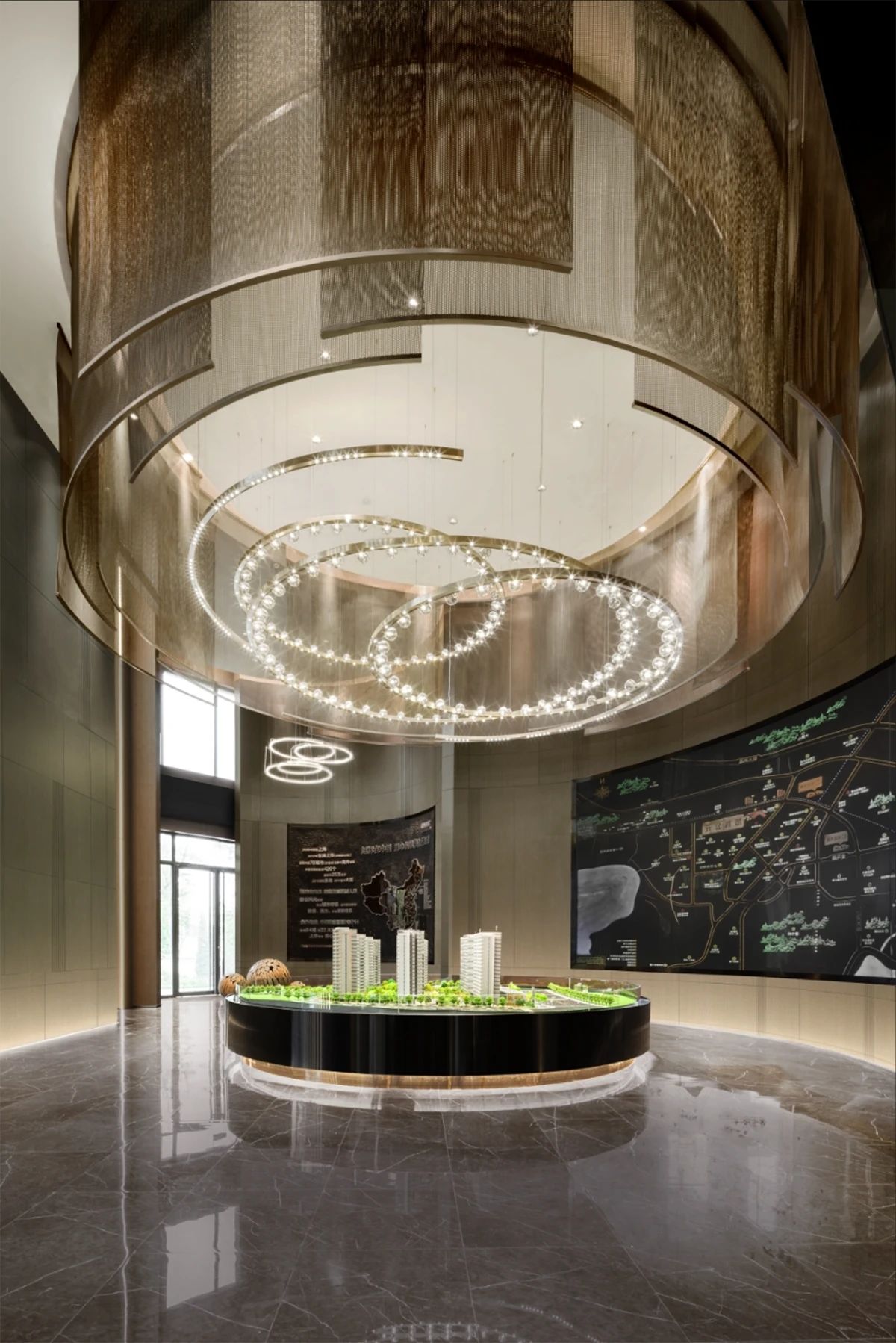 尚石设计丨大连旭辉公元售楼处